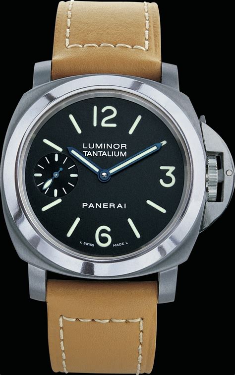 panerai luminor tantalium